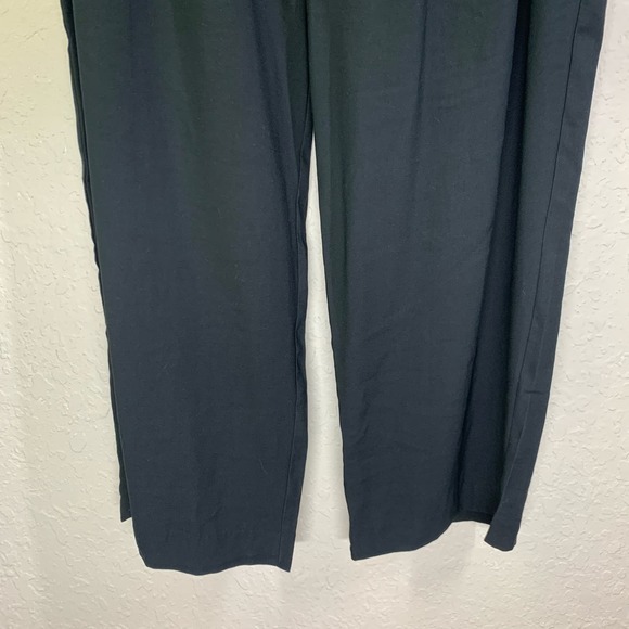 A NEW DAY Pleated Elastic Back Waist Wide Leg Slacks Pants w/Pockets NWT - Picture 5 of 13